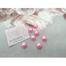 Полужемчуг 10 мм, цвет розовый №96, 5 г